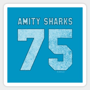 Amity Sharks 75 (faded) Magnet